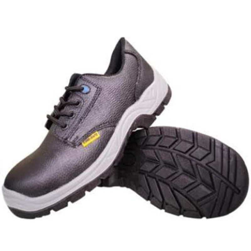 Industrial Safety Shoes with Cowhide Low Cut Vamp, Sandals Style, Double Density PU Sole, Steel Toe & Midsole