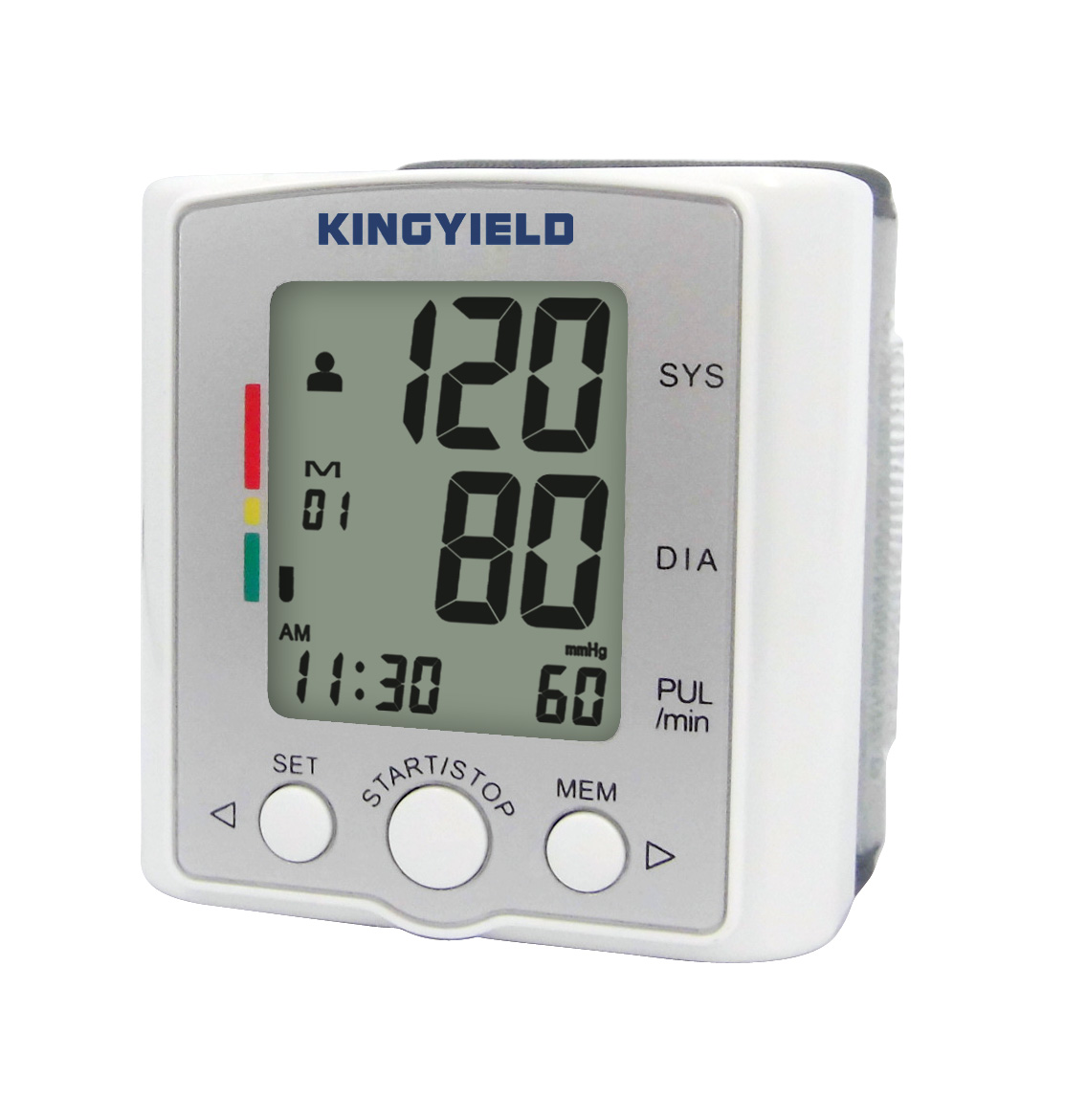 Wrist blood pressure monitor