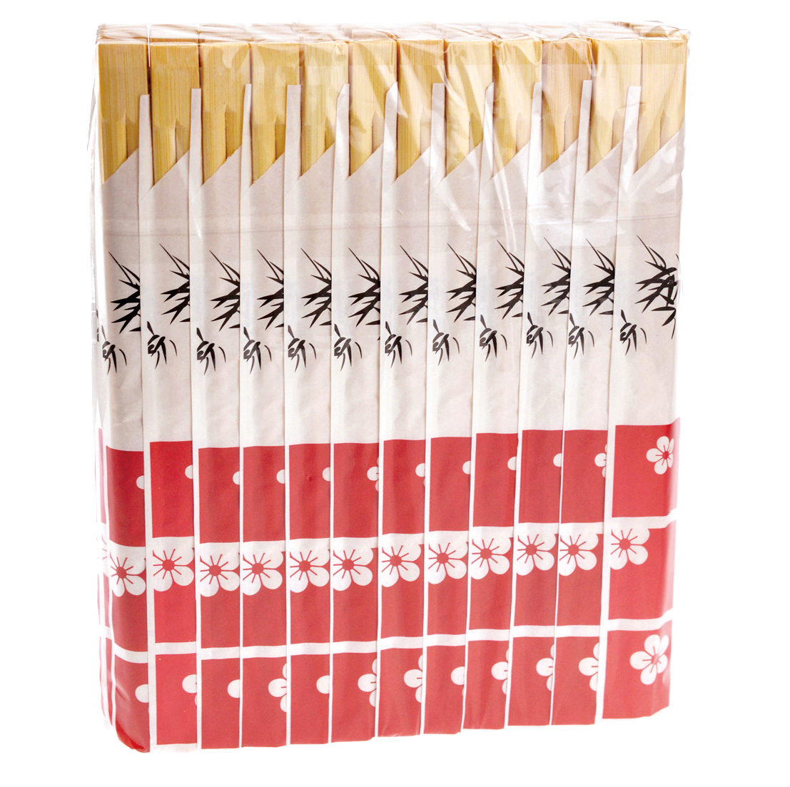 Disposable bamboo twin chopstick