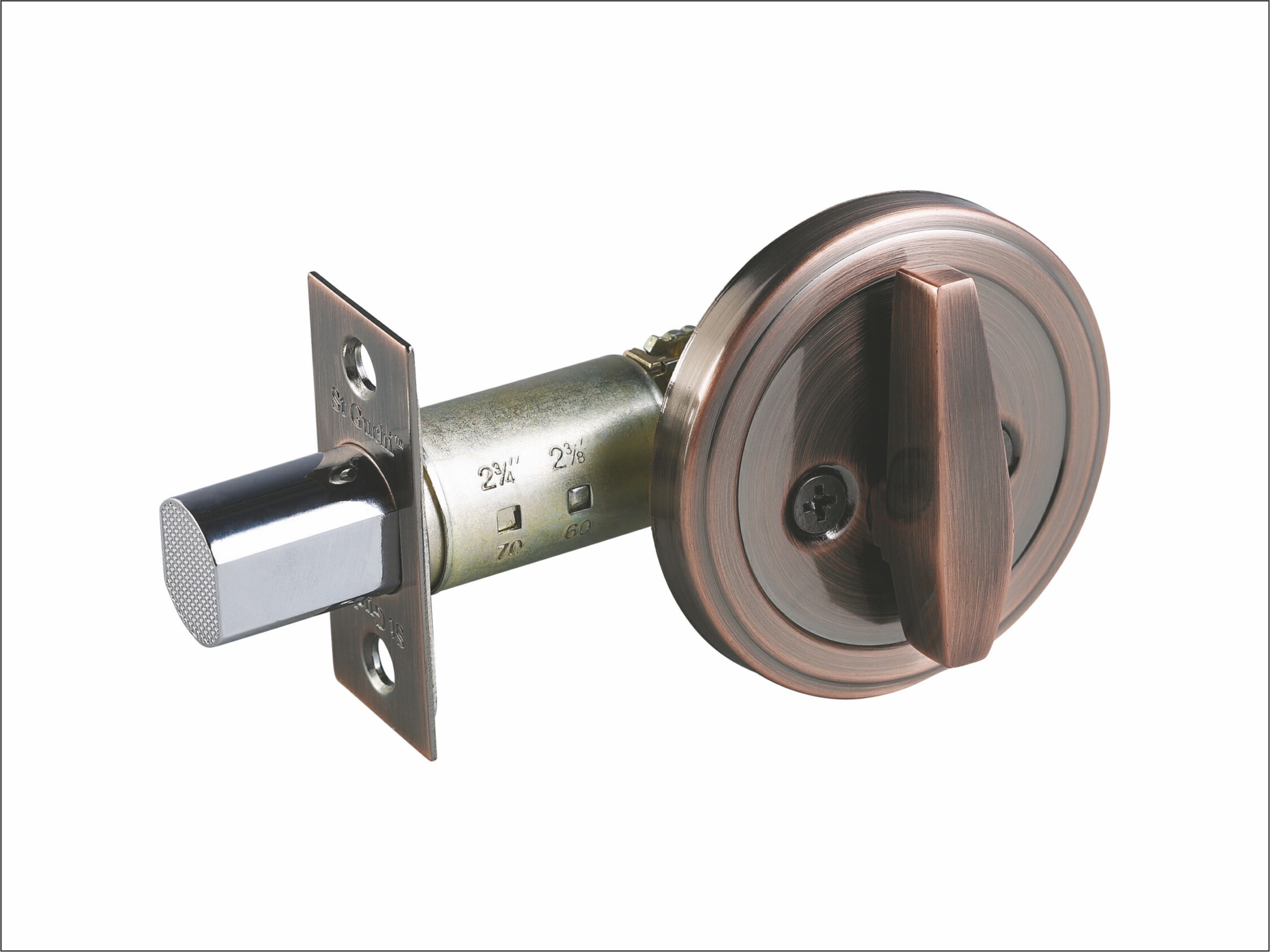 Half deadbolt