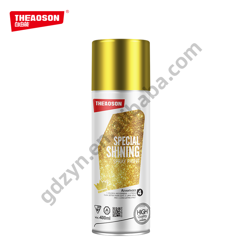 Special shining spray paint