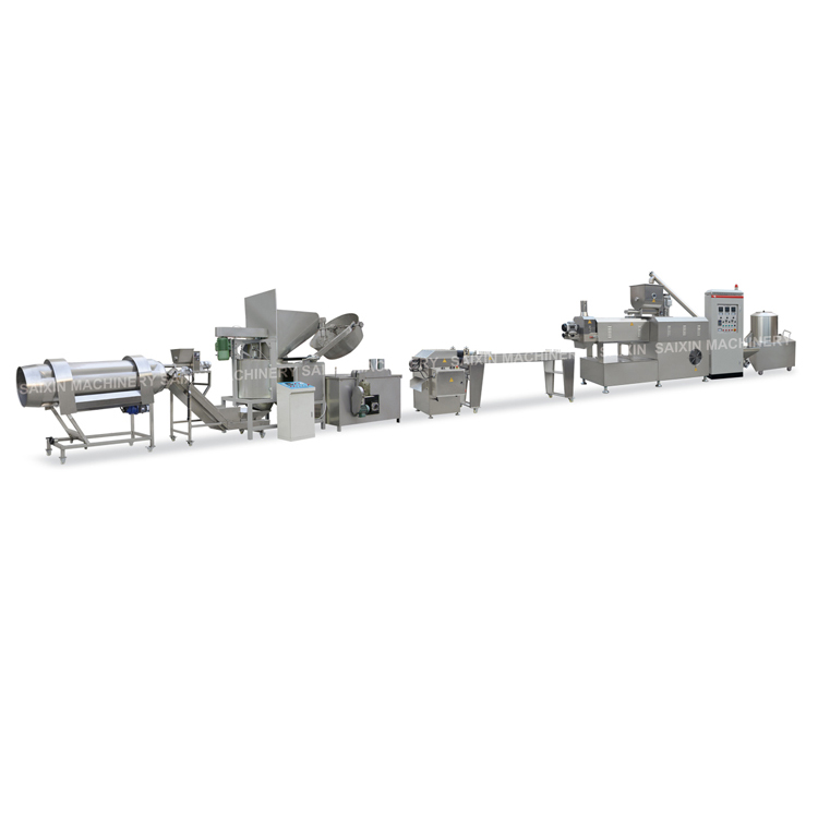 Fried pasta processing line