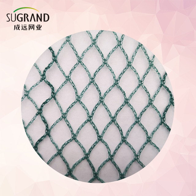 40G White/Green Knitted Anti Bird Netting