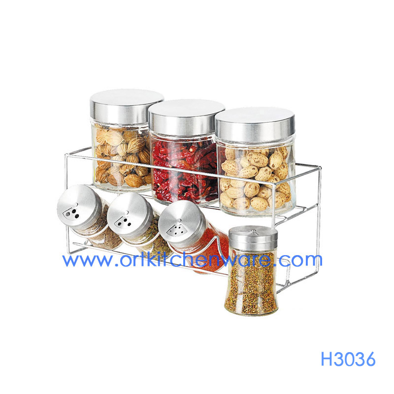 Spice jar set