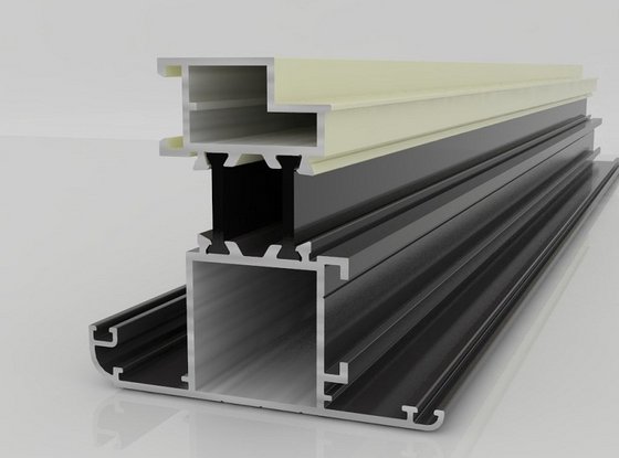 Aluminium thermanl break profiles