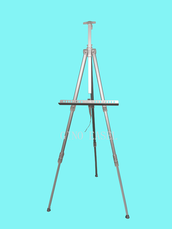Aluminum display easel
