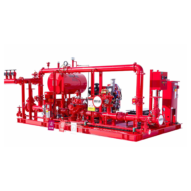 Split case Fire pump package