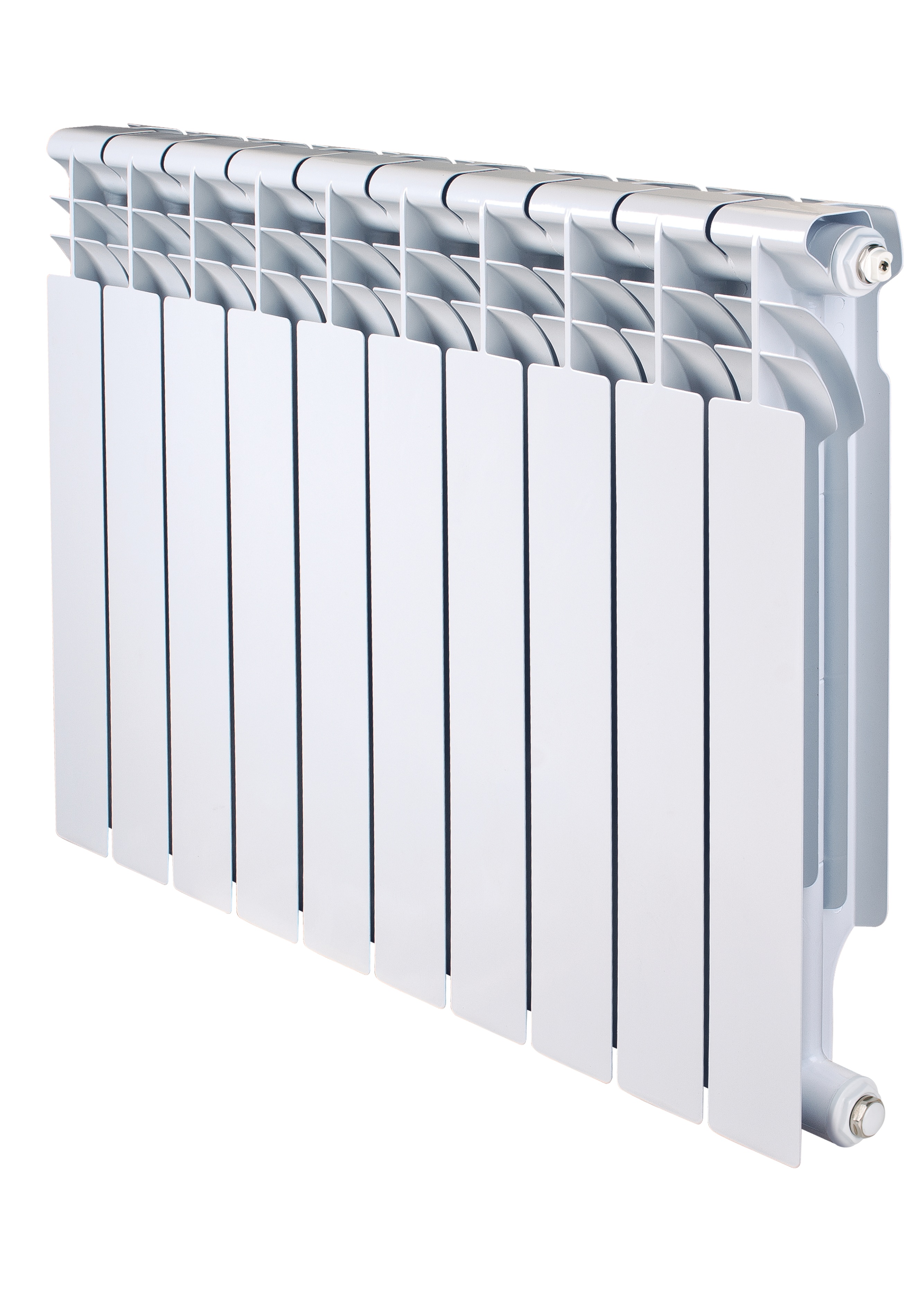 Steel aluminum radiator