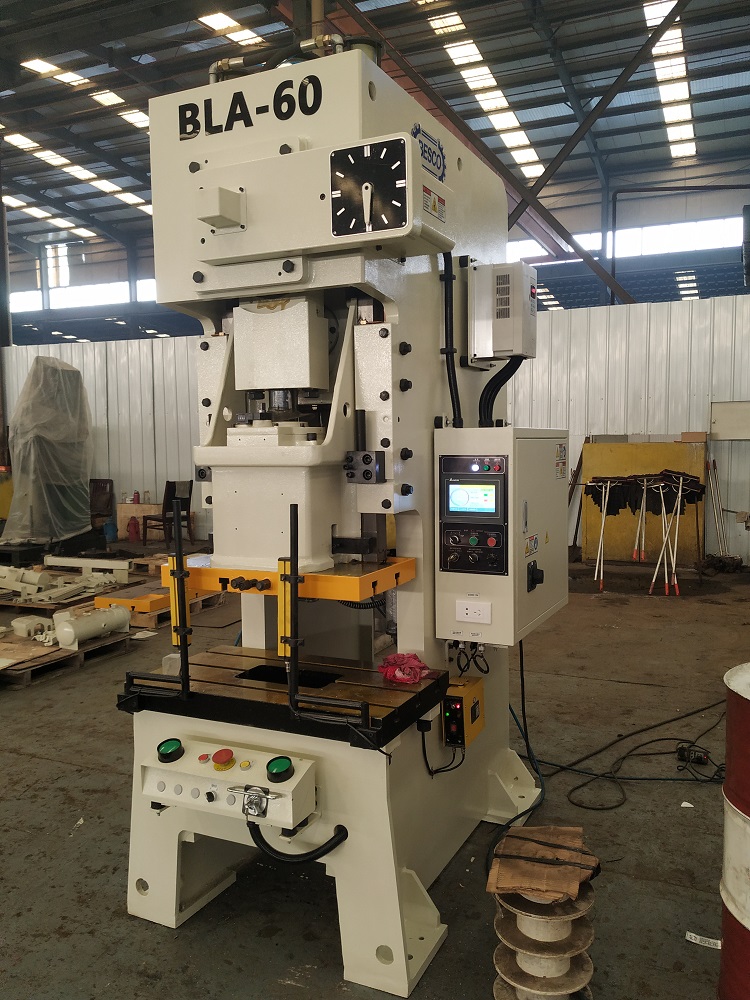 C Frame fixed bolster medium speed press