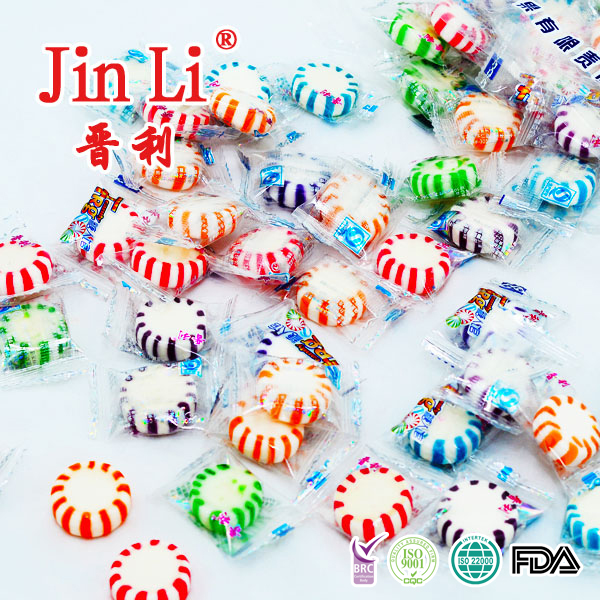 HOT SALE Wheel Shape Star Mint Candy