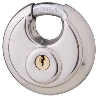 Stainless Steel Disc Padlock
