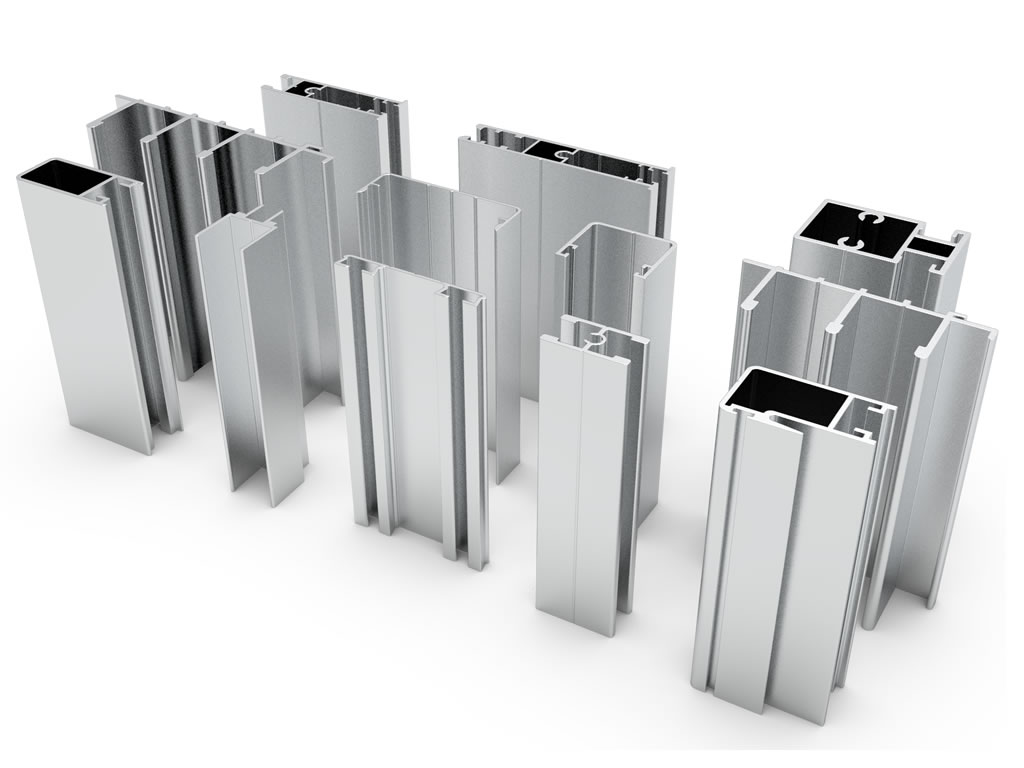 Aluminium profile for window and door