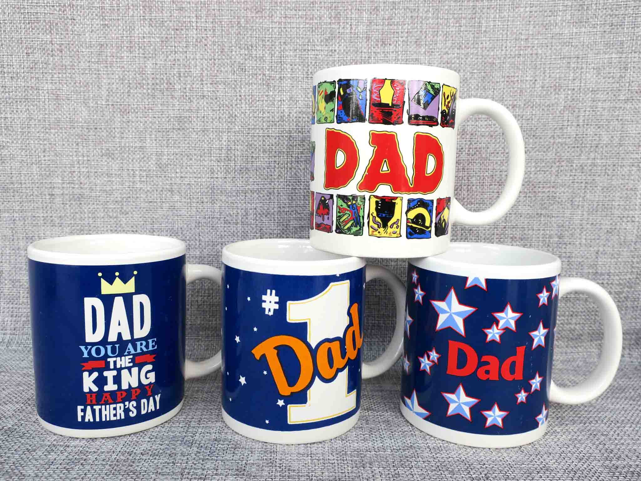 Ceramic coffee mug for mother's day & father's day gift promotion cup