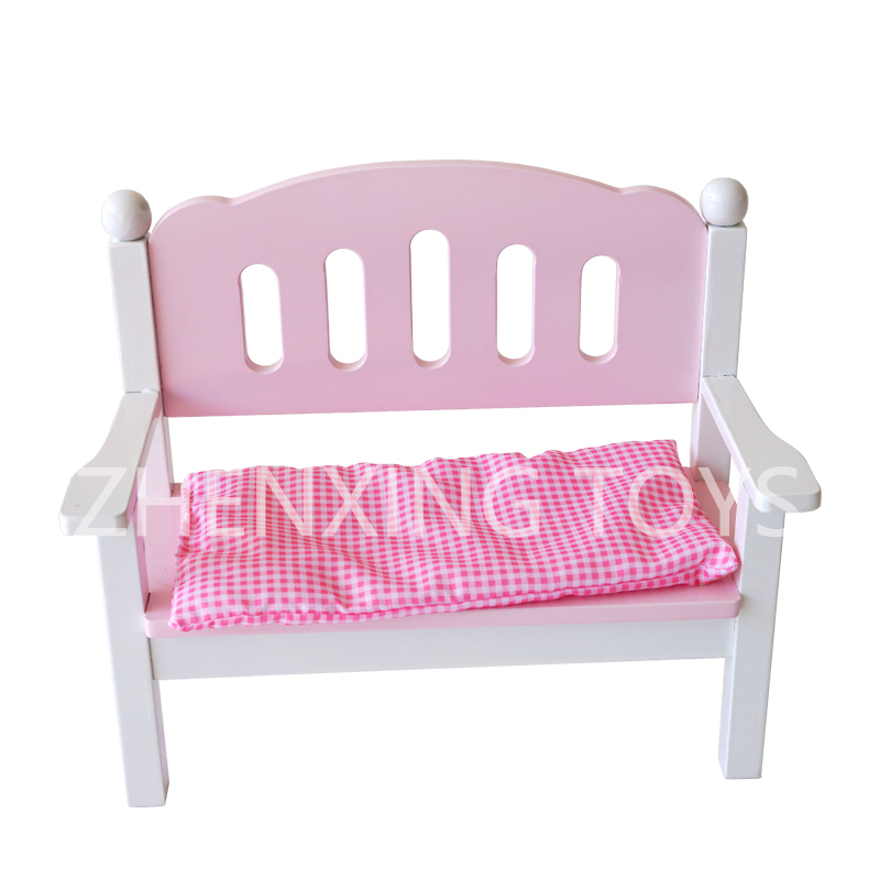 MINI wooden doll chair