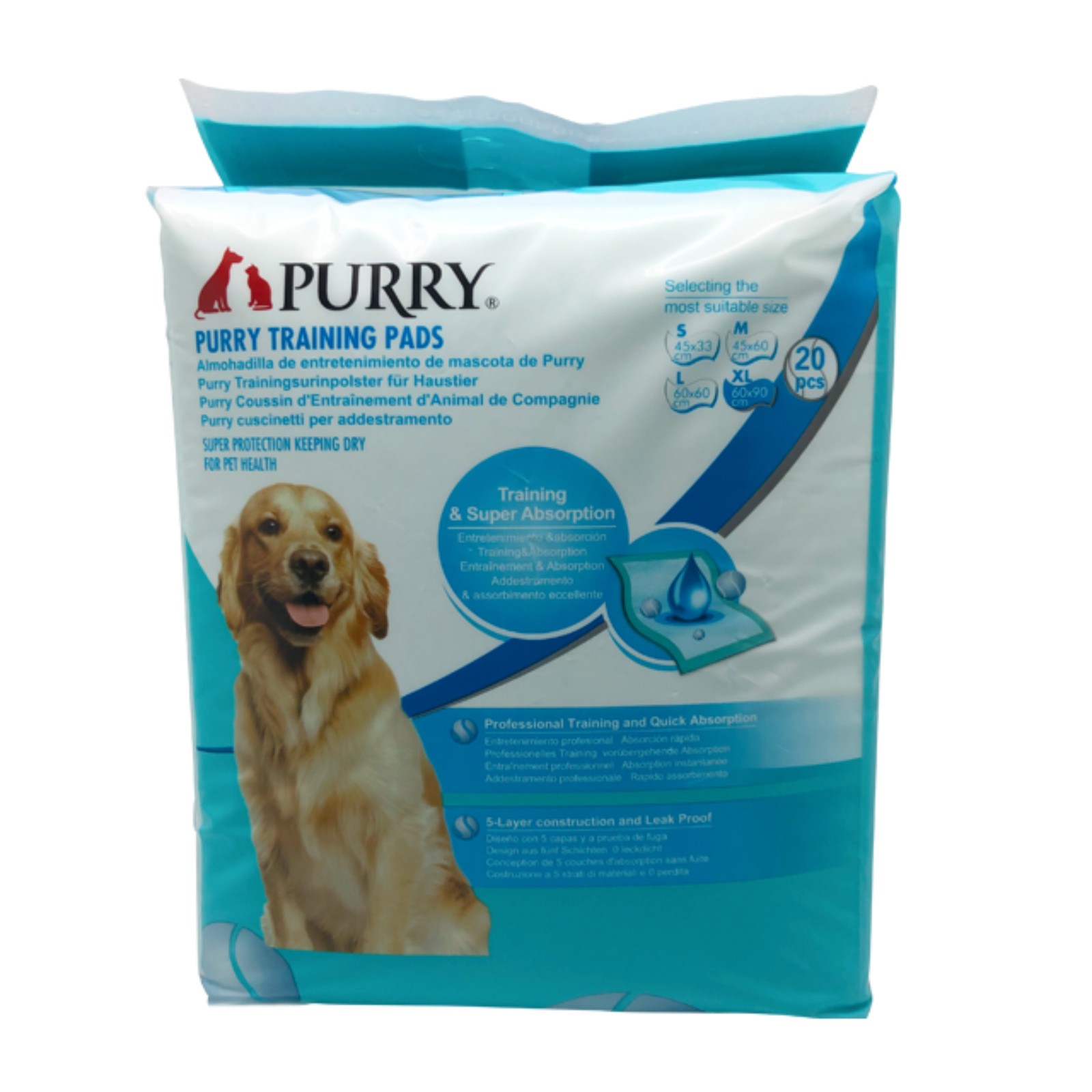 Pet Pads 60*90cm, 20CT