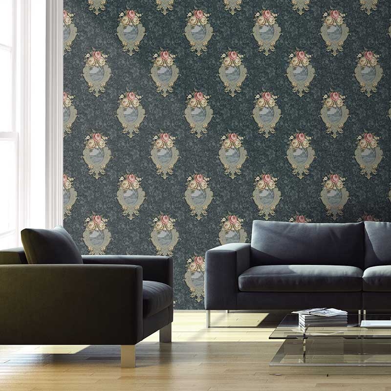 Classic 106cm PVC Wallpaper Room Decorative Wallpaper