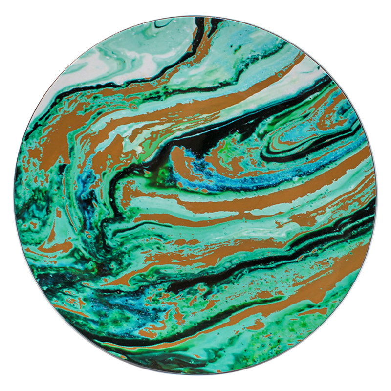 Plastic charger plate