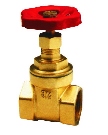 brass gate valve