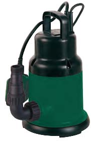 Plastic submersible pump