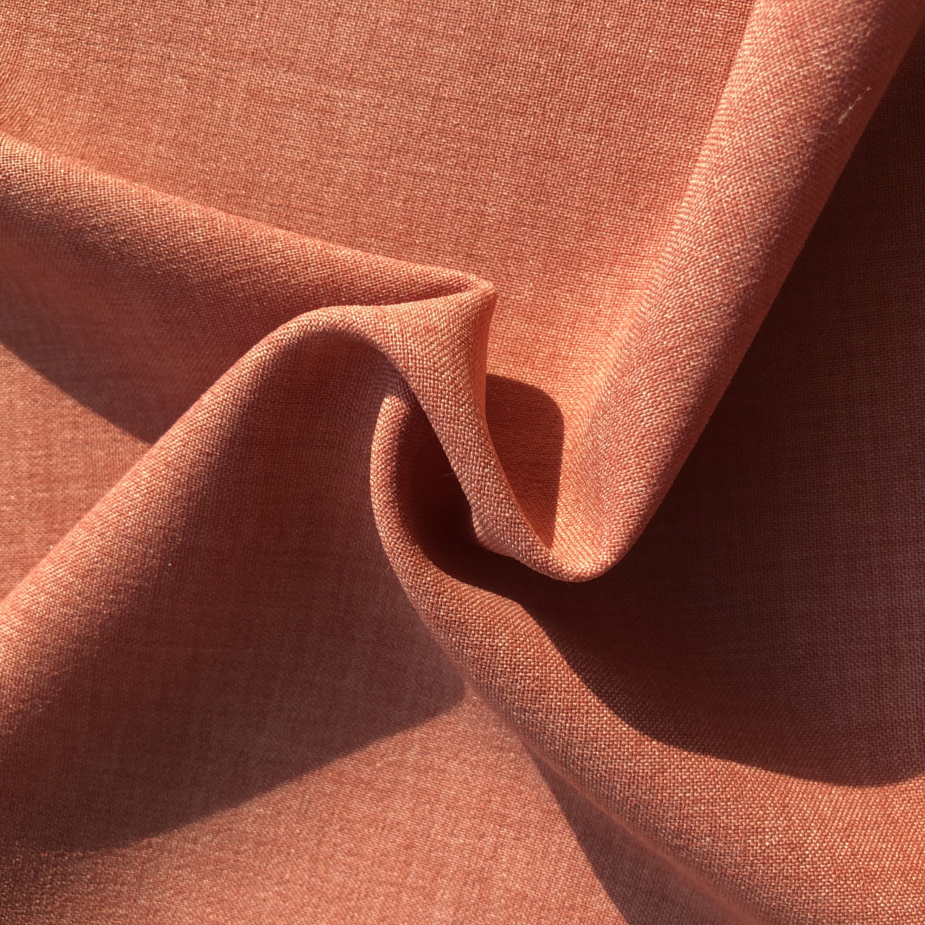 polyester linen look
