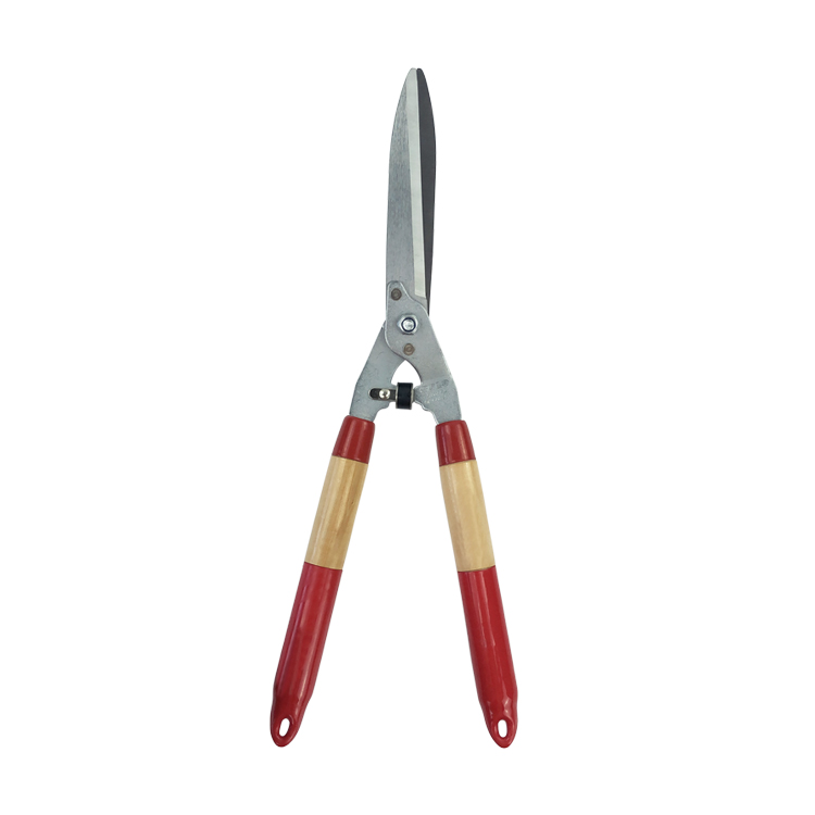 Hedge Shear Stainless Steel Wooden Garden Shear