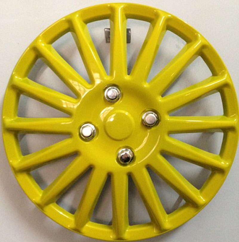 13“14”15“ yellow car wheel cover Car hub cap