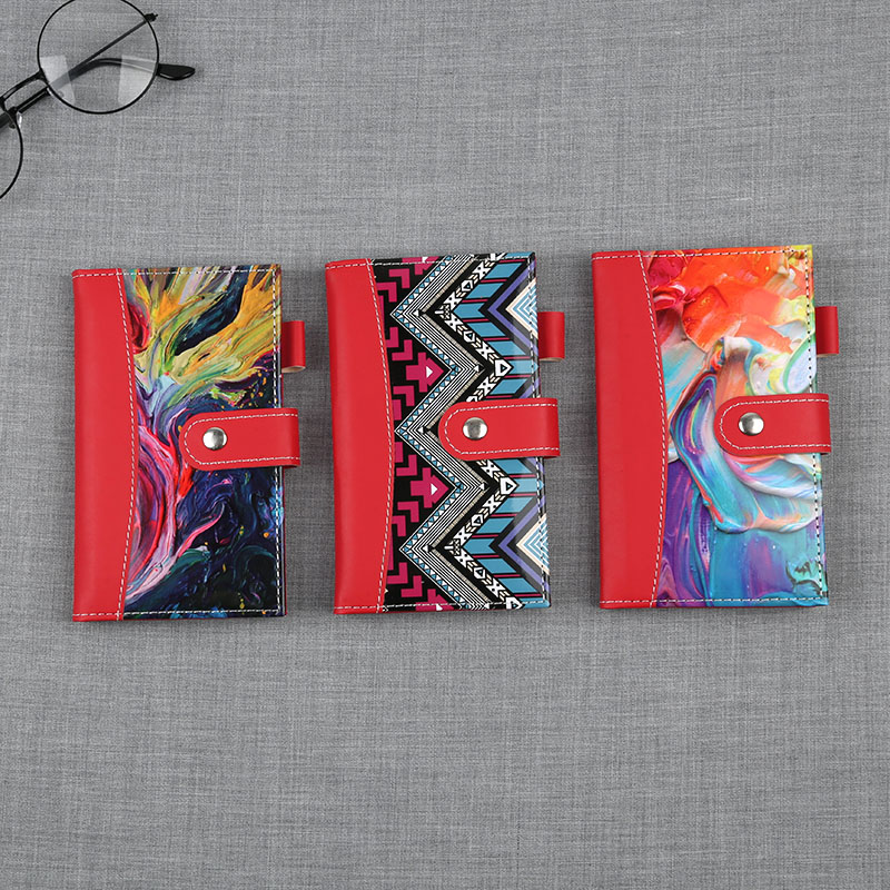 WANSHIFA 2021 Creative Design Color Printed Floret Notebook