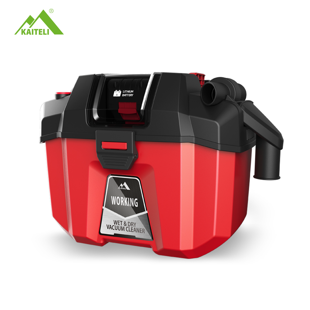 10L 100/200W 18V DC Wet Dry cordless rechargable battery vacuum cleaner 2000mA lightweight portable easy carry for home car and commercial use K-903