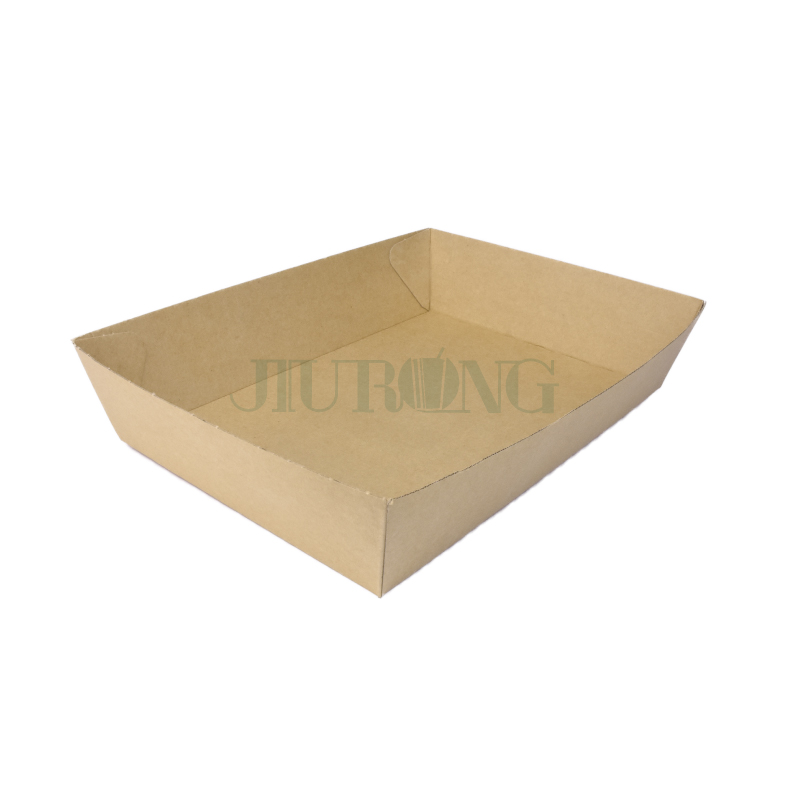 Corrugated paper tray