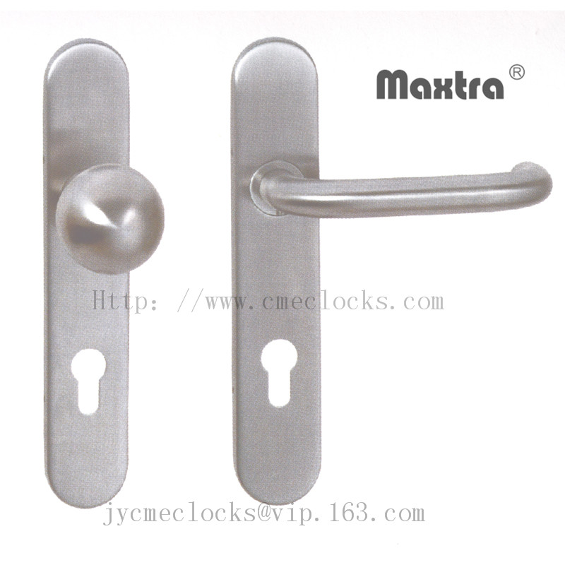 stainless steel door handle with ball type