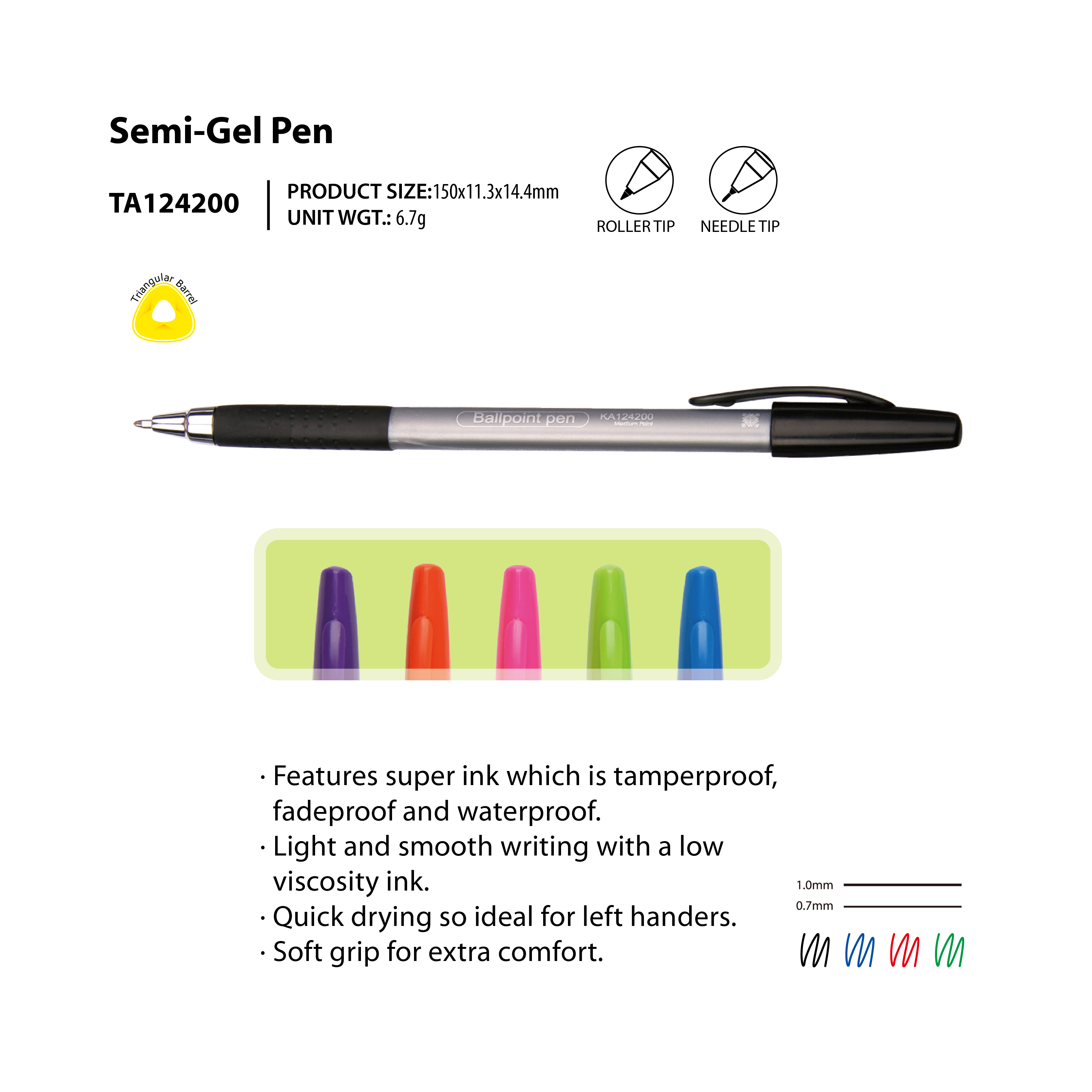 Semi-Gel Pen