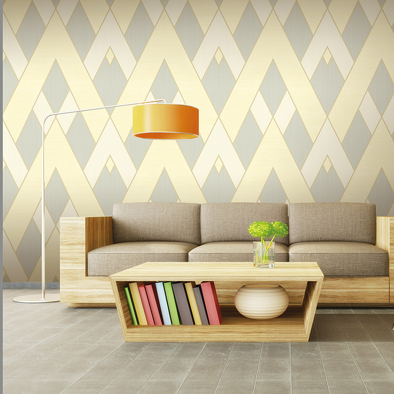 Modern Design 106cm PVC Waterproof Washable Wallpaper