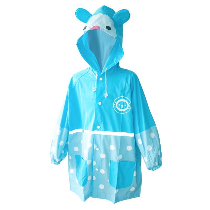 Children's Raincoat Rabbit With Silver Line