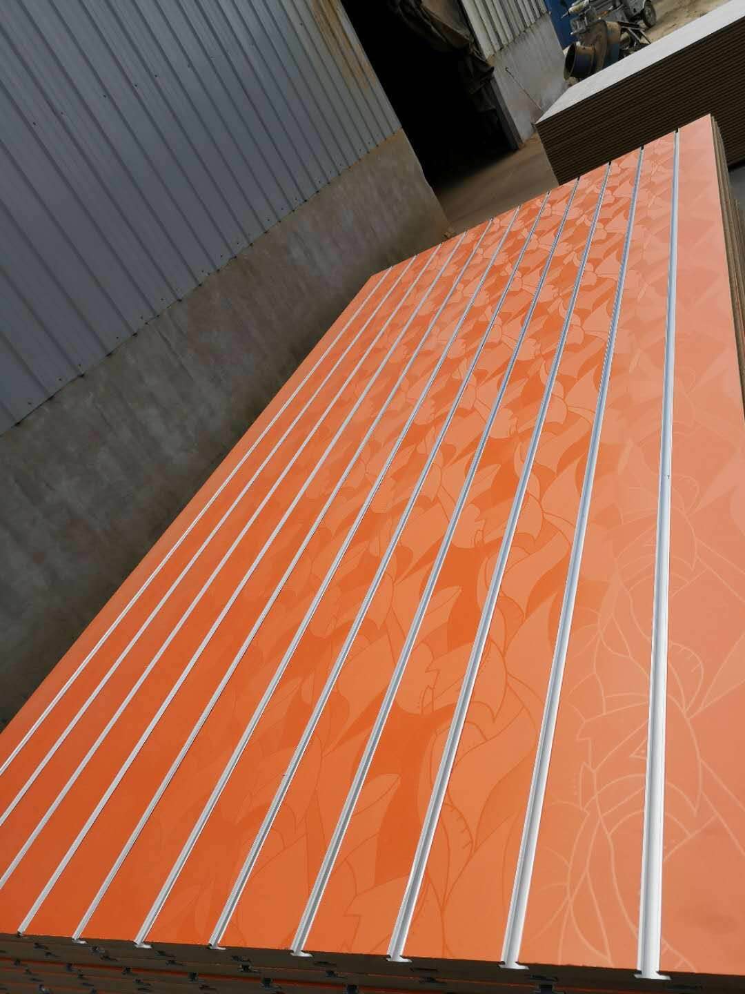 Slotted mdf