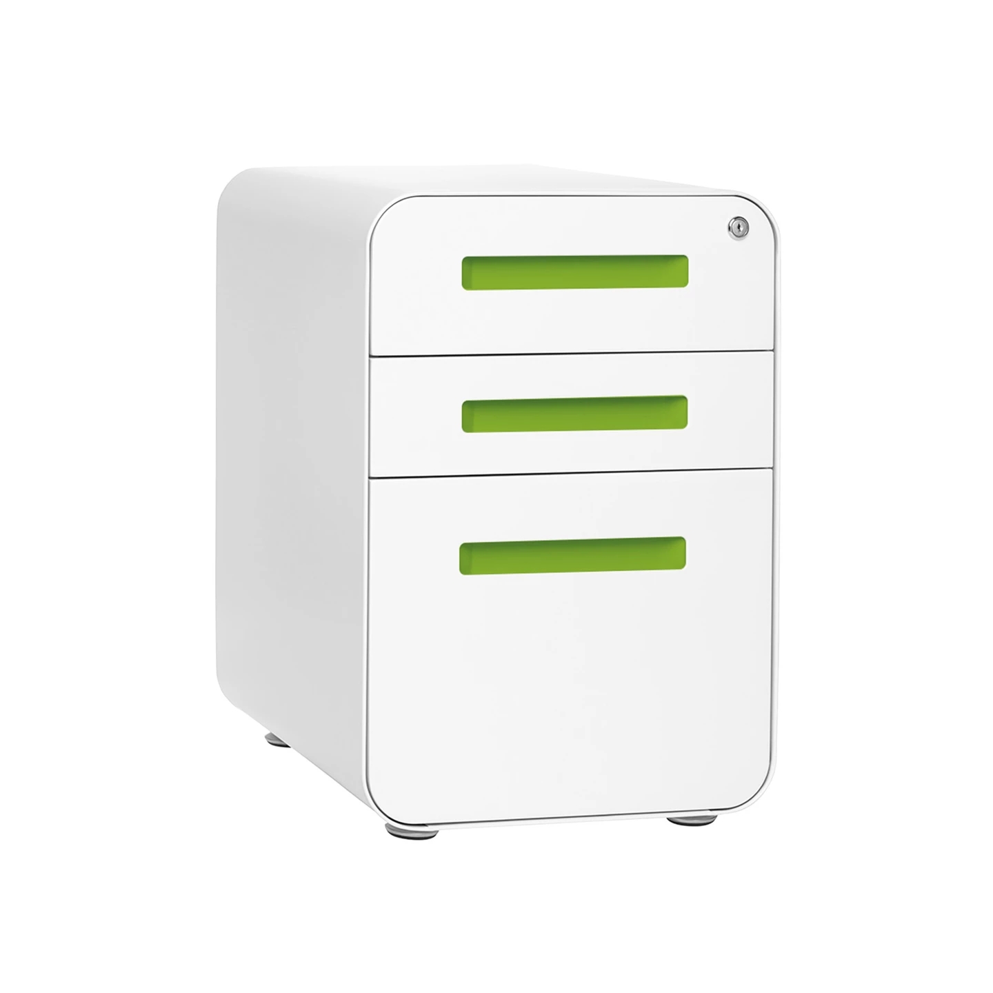 3 drawer Curve Mobile Pedestal