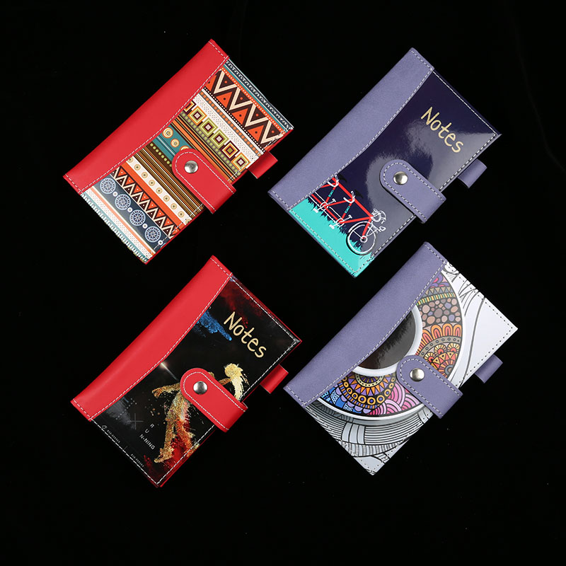 WANSHIFA 2021 Creative Design Color Printed Portable Notebook
