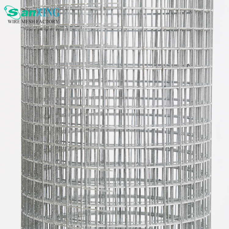 Galvanized welded wire mesh