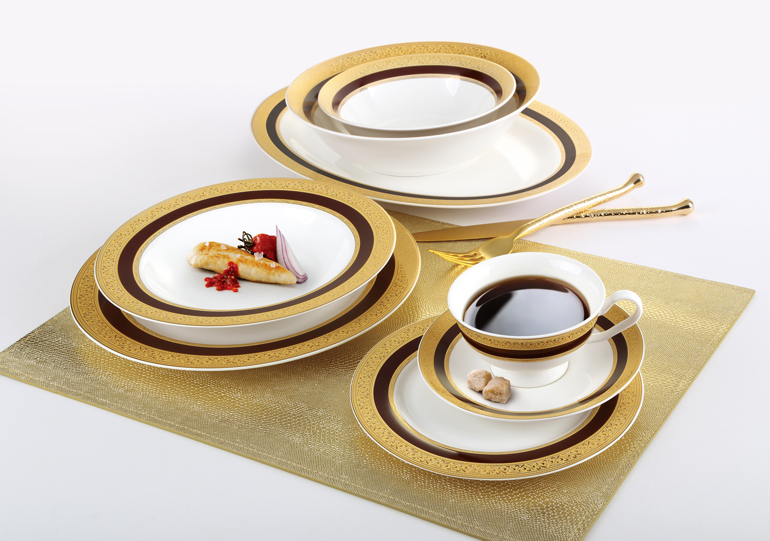00 38pcs New Bone China