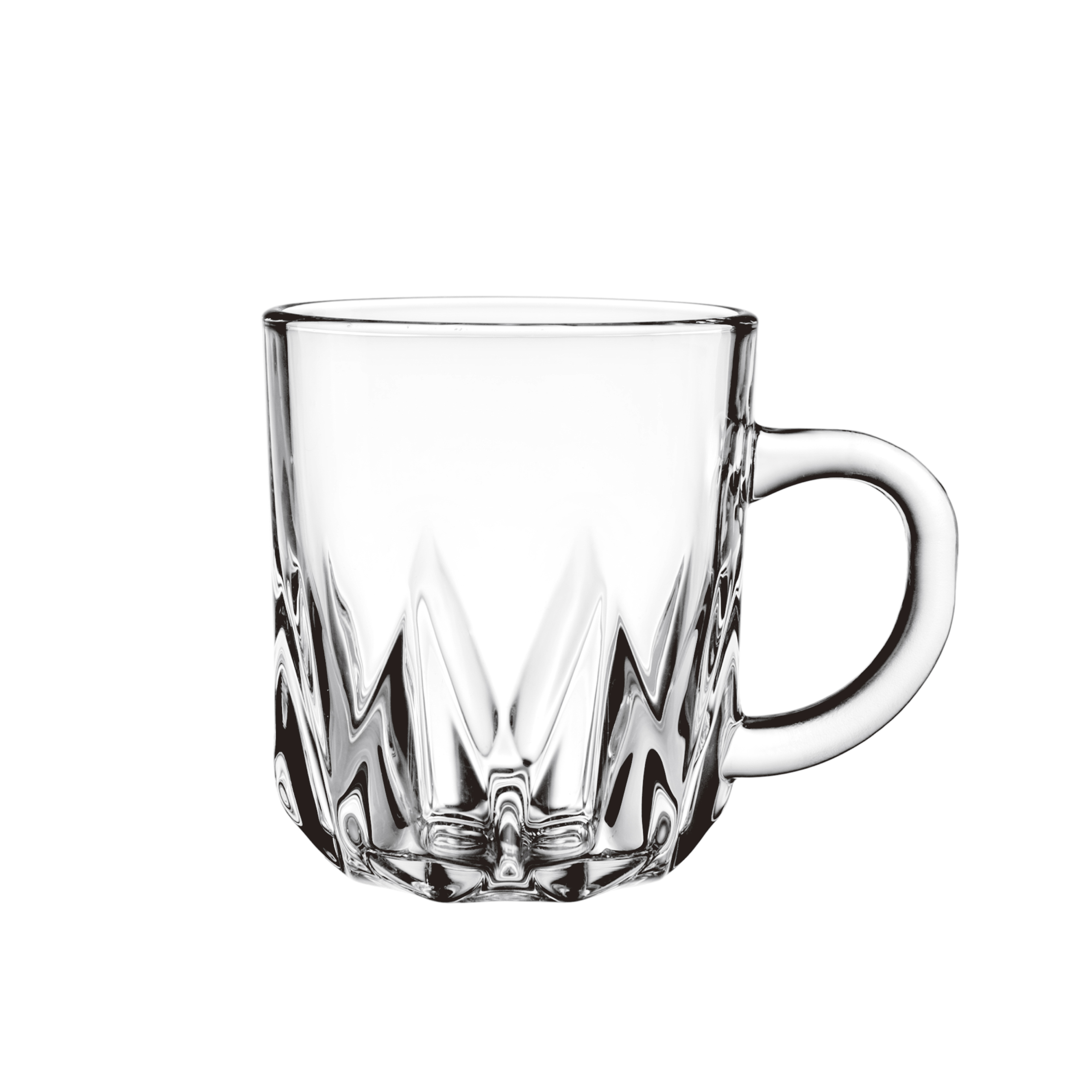 Glass mug