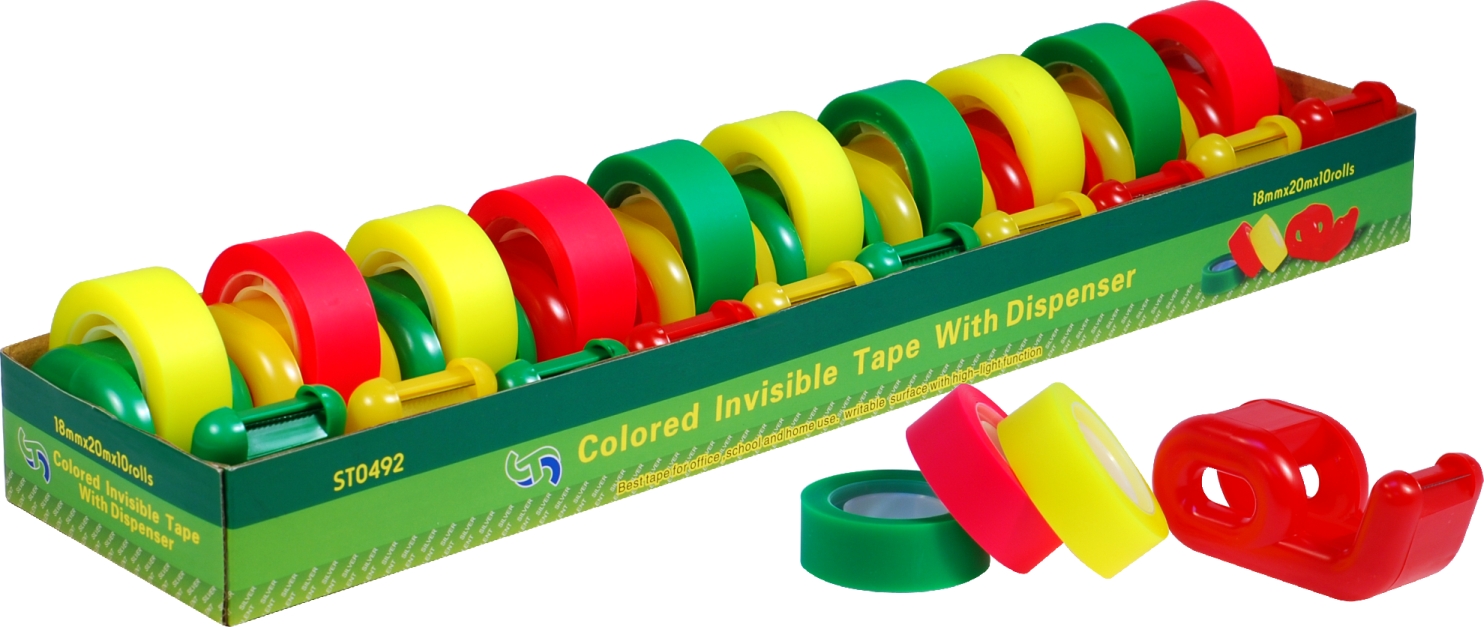 BOPP adhesive packing tape，stationery tape，invisible tape