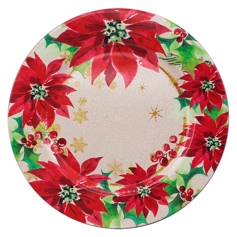 plastic charger plate