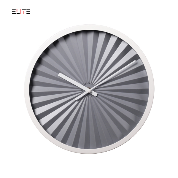Metal wall clock