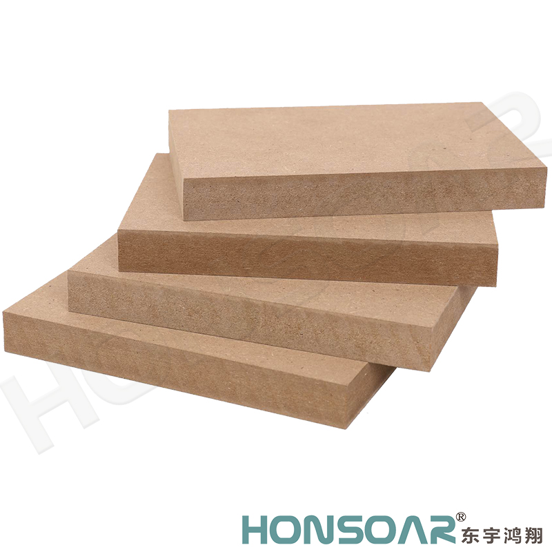 Melamine Laminated/Plain MDF Board for Furniture and Construction
