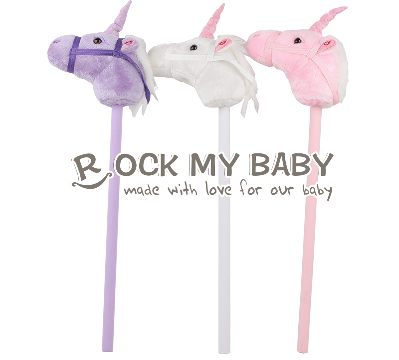 80cm Hobby Horse Plastic Stick