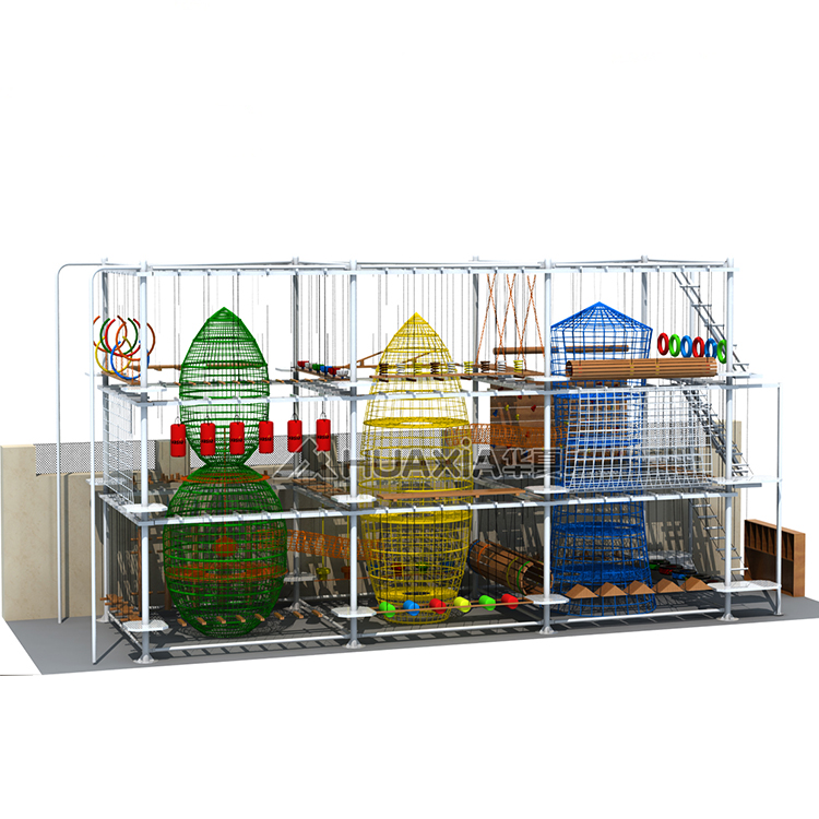 New Design Children Indoor Adventure Time Toys Series Rope Course