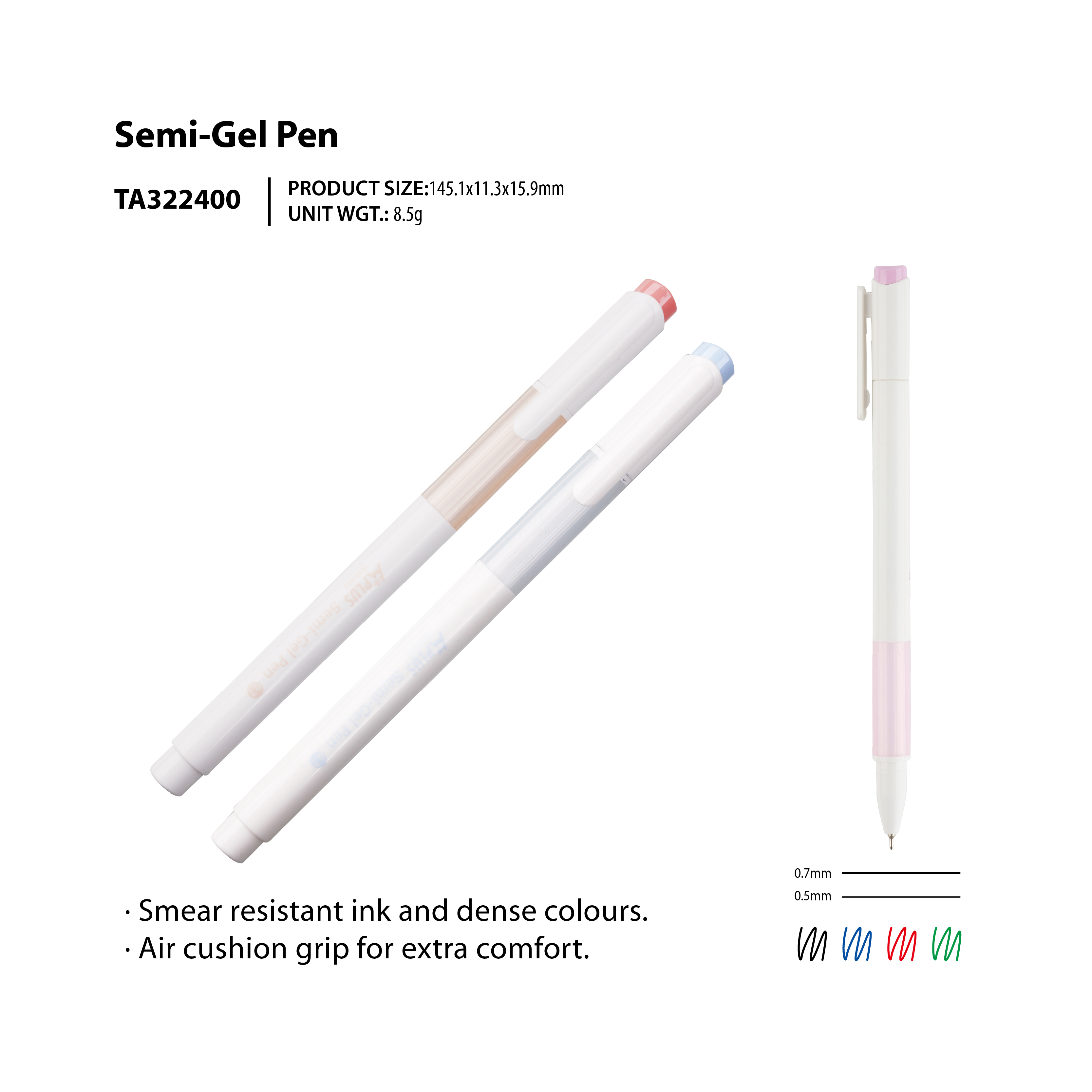 Semi-Gel Pen