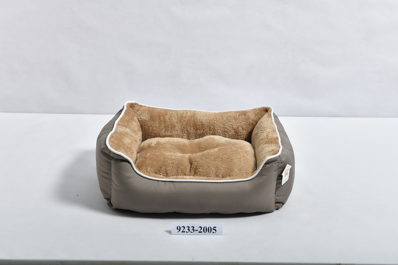 Square pet bed
