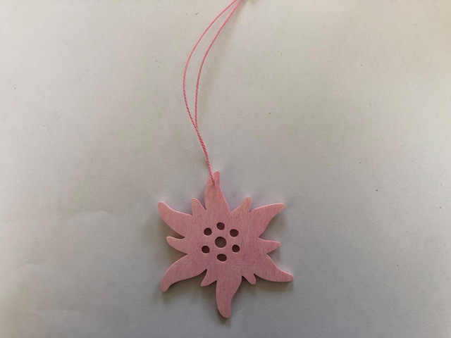 wooden flower
