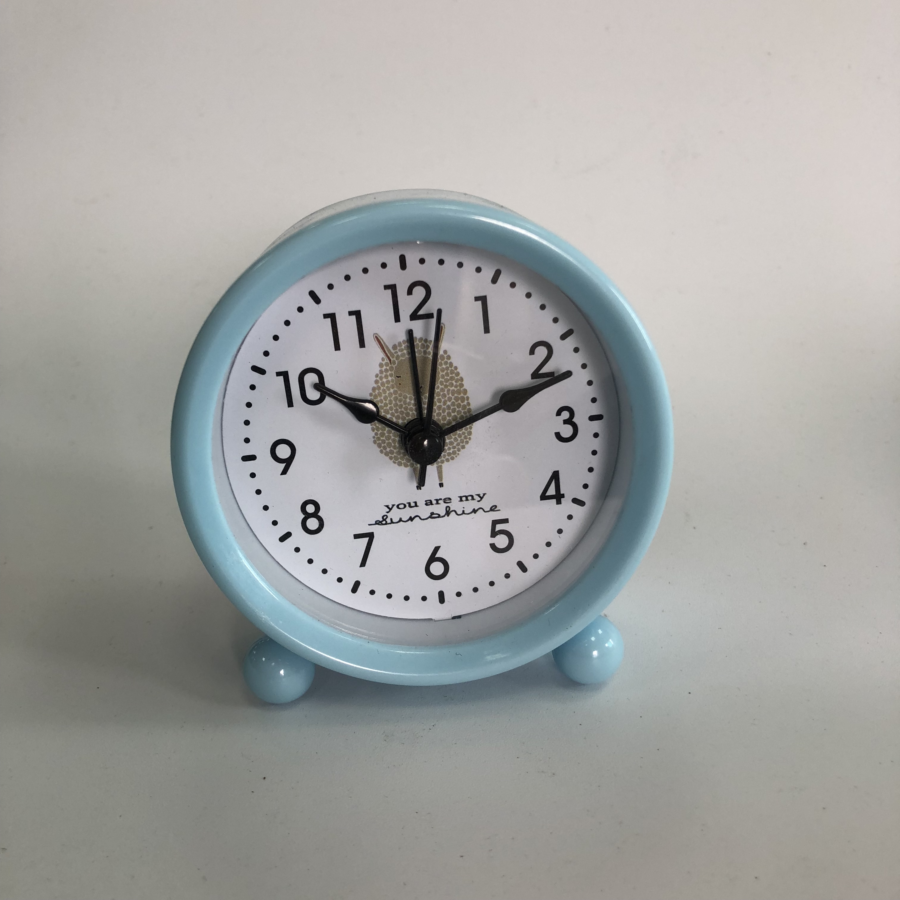 Mini plastic alarm clock