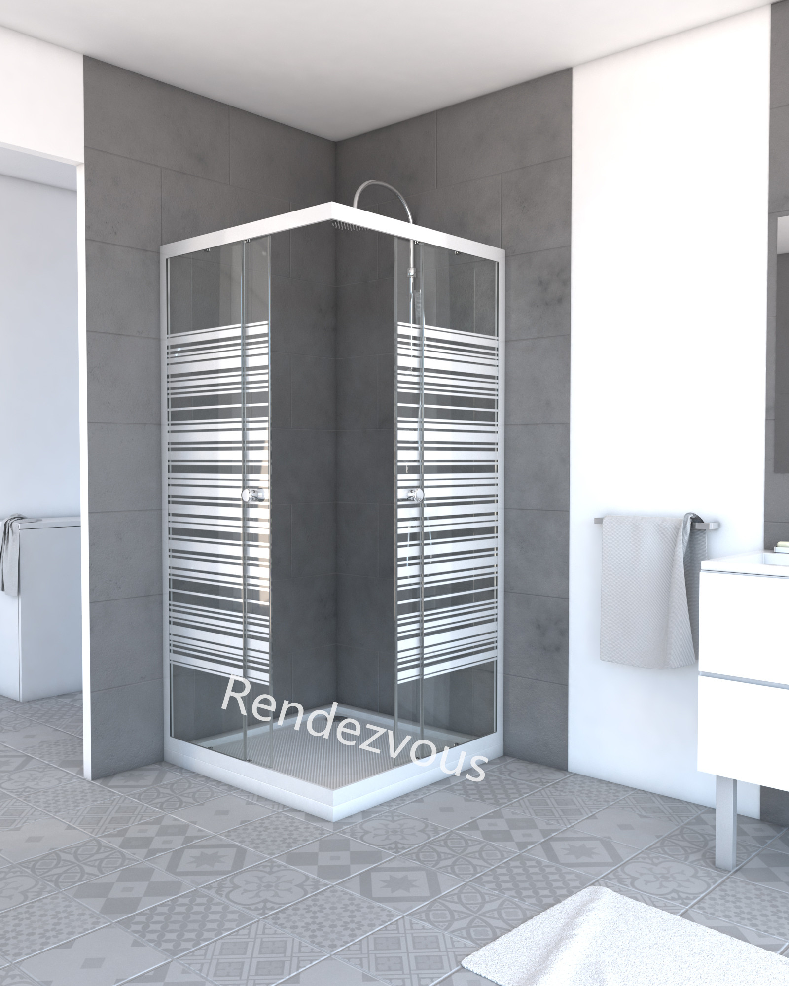 shower glass door,shower enclosure,shower room